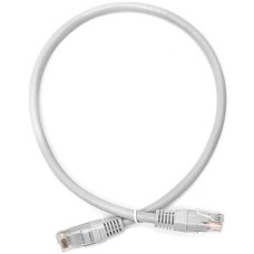 Патч-корд RJ45 TWT UTP кат.6, с заливными колпачками, 2.0 м, серый TWT TWT-45-45-2.0/6-GY