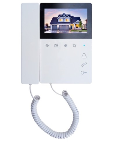 Монитор цветного видеодомофона Tantos Elly с трубкой VZ в Липецке Абонентские видеоустройства Pintop.ru