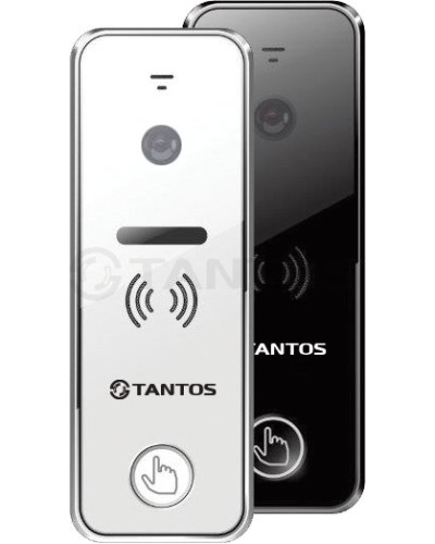 Панель вызывная Tantos iPanel 2 + (White) в Липецке Вызывные видеопанели малоабонентные Pintop.ru