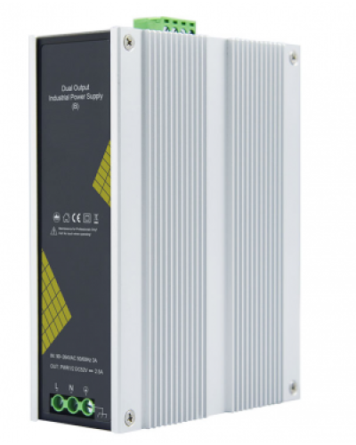Промышленный блок питания 2 х 52В 2.5А на DIN рейку Tantos TSn-IPS0260 в Липецке Сетевое оборудование Pintop.ru