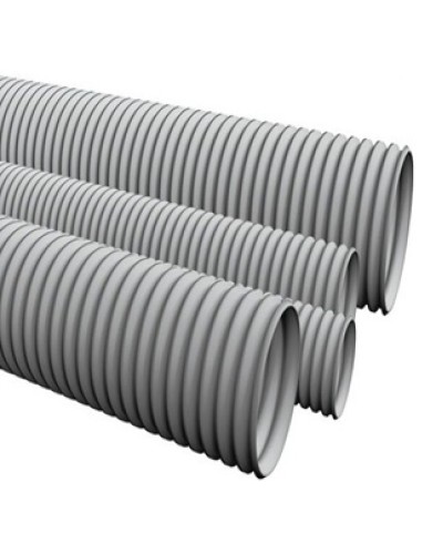 Труба ПВХ гофрир. легкая, диам 40мм Экопласт 10040 в Липецке Труба гофрированная Pintop.ru