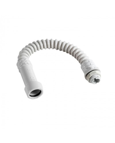 CXS16 Гибкий поворот «труба-коробка» D16мм (1уп = 20шт) Экопласт (43316-20) в Липецке Повороты, муфты, тройники Pintop.ru