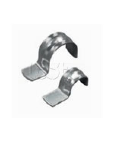Скоба оцинкованная однолапковая без монтажного отверстия, для трубы D50мм (1уп = 50шт) Экопласт (43751) в Липецке Держатели, клипсы, скобы Pintop.ru