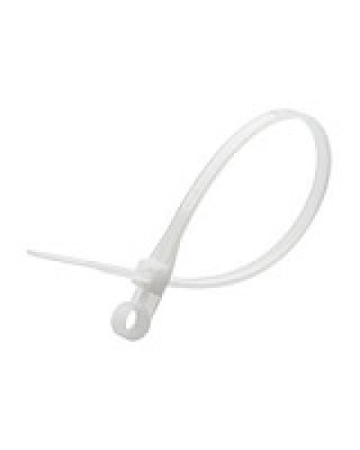 Хомут кабельный 3,5x110 мм с монтажным отверстием Экопласт 45109 в Липецке Стяжки-хомуты Pintop.ru