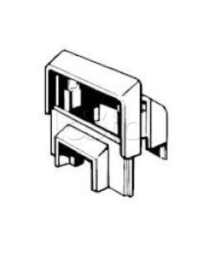 Переходник для коробки SMP, SM, SD к коробу 60/3х16 Экопласт 72924 в Липецке Аксессуары для кабель-канала Pintop.ru