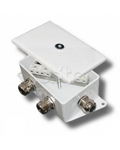 Коробка монтажная огнестойкая Гефест КМ-О (10к)-IP66-d, четыре ввода 120х80х68 в Липецке Распределительные коробки Pintop.ru