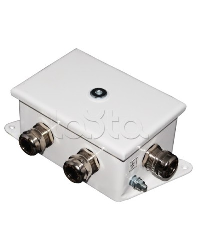 Коробка монтажная огнестойкая Гефест КМ-О (12к)-IP66-d, четыре ввода 120х80х68 в Липецке Распределительные коробки Pintop.ru