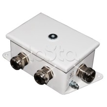 Коробка монтажная огнестойкая Гефест КМ-О (12к*6,0)-IP66-d, четыре ввода 120х80х68