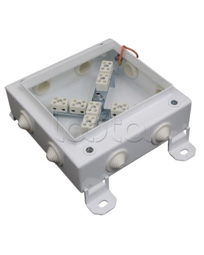 Коробка монтажная огнестойкая Гефест КМ-О (16к*6,0)-IP66 1515, 8 вводов 150х150х60 в Липецке Распределительные коробки Pintop.ru