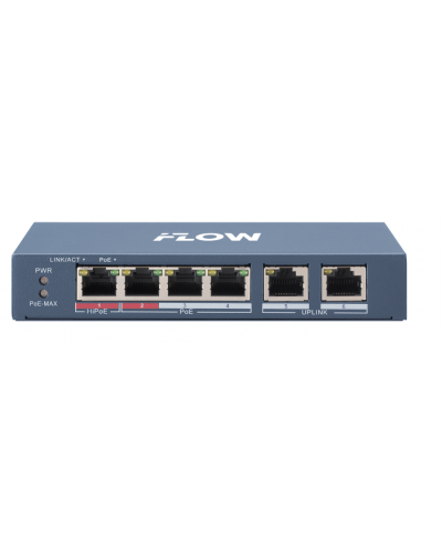 Коммутатор с PoE iFlow F-SW-EU206HPOE-V в Липецке Коммутаторы Pintop.ru