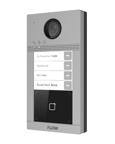 IP вызывная панель iFlow F-VI-1407ISMCWE1 в Липецке Вызывные IP панели Pintop.ru