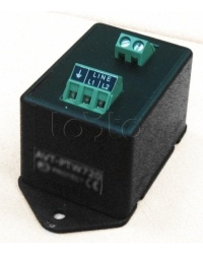 Трансформатор изолирующий с грозозащитой для витой пары Инфотех AVT-PTW720 в Липецке Видеоусилители, Модуляторы, Делители Pintop.ru