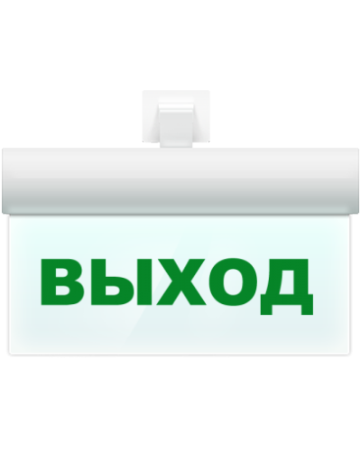 Табло М-24-УЛЬТРА ВЫХОД (потолочное крепление) (ИП Раченков А.В.) в Липецке Оповещатели Pintop.ru