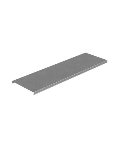 Крышка лотка 200х1,0 L2000 мм ПЛЮС КМ-Профиль (KLplus200-1.0-2000) в Липецке Аксессуары для лотков Pintop.ru