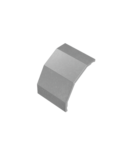 Крышка внешнего вертикального угла 90 гр. 200 мм ПЛЮС HD КМ-Профиль (KVLplus90-200 HD) в Липецке Аксессуары для лотков Pintop.ru