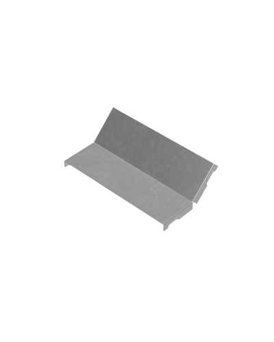 Крышка внутреннего вертикального угла 45 гр. 200 мм ПЛЮС HD КМ-Профиль (KNLplus45-200 HD) в Липецке Аксессуары для лотков Pintop.ru