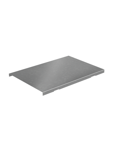 Крышка угла вертикального внешнего 500 мм с разворотом трассы на 90 гр. ПЛЮС HD КМ-Профиль (KVLPDplus90-500 HD) в Липецке Аксессуары для лотков Pintop.ru