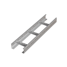 Лоток лестничный 80х150х1,2 L6000 мм N КМ-профиль (LL80-150-1.2-6000 N)