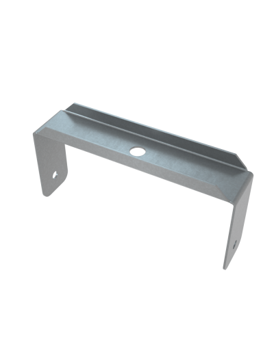 Скоба для подвеса на шпильке 200 мм INOX304 КМ-Профиль (SPS200 INOX304) в Липецке Держатели, клипсы, скобы Pintop.ru