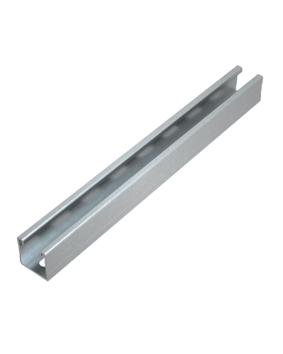 Страт-профиль 41х41 L1700 мм s:1,5 КМ-Профиль (STP41-41-1700) в Липецке Аксессуары для лотков Pintop.ru