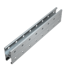 Страт-профиль двойной 41х41 L200 мм s:3,0 (тройная перфорация) HD КМ-Профиль (2STPV41-41-200 3P HD)