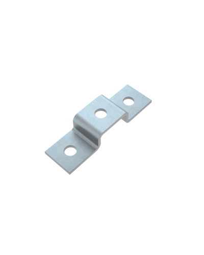 Прямоугольная скоба для страт-профиля 41х21 мм HD КМ-Профиль (PS41-21 HD) в Липецке Держатели, клипсы, скобы Pintop.ru