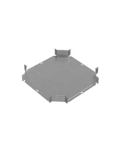 Х-разветвитель 100х500 мм ПЛЮС HD85 КМ-профиль (XDplus100-500 HD85) в Липецке Аксессуары для лотков Pintop.ru