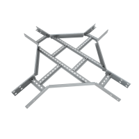 Х-разветвитель лестничный 100х600х1,2 мм "Быстрый монтаж" HD КМ-Профиль (LXDS100-600-1.2 HD)