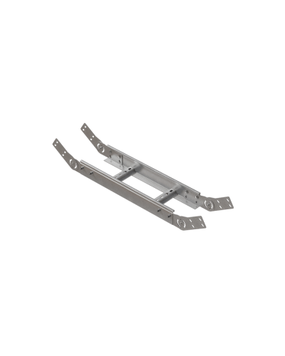 Вертикальный шарнирный угол 80х600х1,5 мм HD85 N КМ-профиль (LSHL80-600-1.5 HD85 N) в Липецке Аксессуары для лотков Pintop.ru