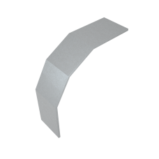 Крышка лестничного вертикального внешнего угла 90 гр. 100 мм HD КМ-Профиль (KLVL90-100 HD)