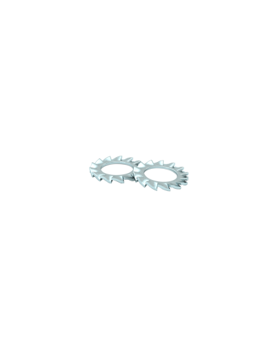 Шайба зубчатая М8 DIN 6798 A (упак. 200 шт) КМ-Профиль (SHZ8) в Липецке Аксессуары для лотков Pintop.ru