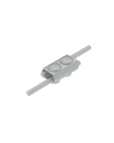 Параллельный соединитель прутка Ø 5-8 мм INOX304 КМ-Профиль (PS-D5-8 INOX304) в Липецке Монтажные материалы Pintop.ru