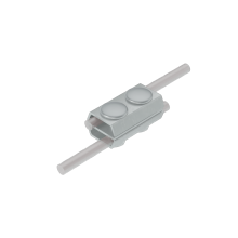 Параллельный соединитель прутка Ø 5-8 мм двойной INOX304 КМ-Профиль (2PS-D5-8 INOX304)