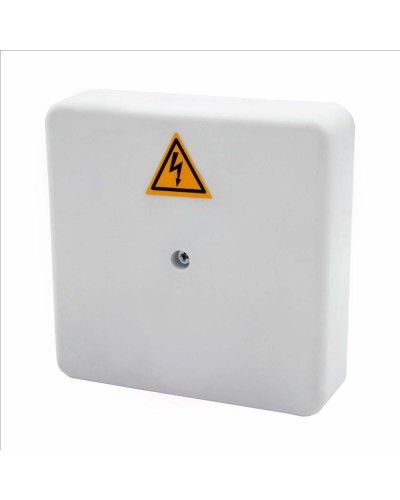 Коробка распределительная огнестойкая КРОПС-П2, IP41, габаритные размеры100х100х30 мм, для кабелей сечением до 6 мм2, 6 клемм КМ-Профиль (FRJB-KM-P2-6-06-КРОПС-IP41) в Липецке Распределительные коробки Pintop.ru