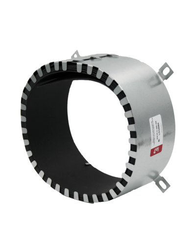 Муфта противопожарная FIREFORT CLUTCH M200 L100 мм КМ-Профиль (KM-FF-C-200-100) в Липецке Повороты, муфты, тройники Pintop.ru