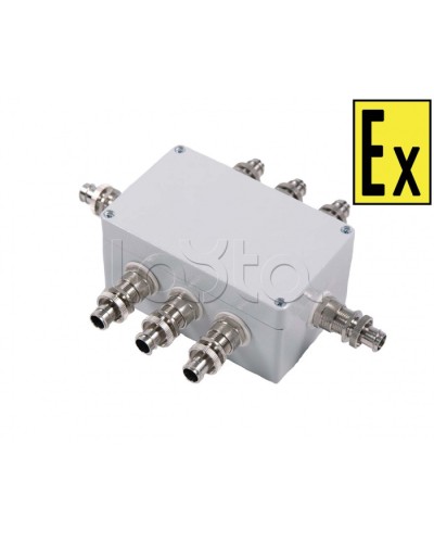 Коробка коммутационная взрывозащищенная Компания СМД КВМК Exe А 101608 в Липецке Комутационные взрывозащищенные коробки Pintop.ru