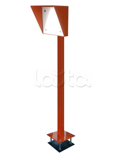 Стойка для считывателя Аякс 150х150 мм, черная, Базовая, прямая в Липецке Дополнительное оборудование для СКУД Pintop.ru