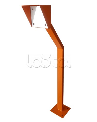 Стойка для считывателя Аякс 150х150 мм, черная, Лайт, наклонная в Липецке Дополнительное оборудование для СКУД Pintop.ru