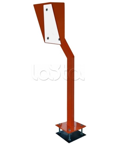 Стойка для считывателя Аякс 300х400 мм, оранжевая, Базовая, наклонная в Липецке Дополнительное оборудование для СКУД Pintop.ru