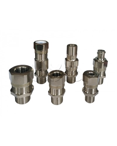 Металлический кабельный ввод взрывозащищённый Магнито-Контакт ВН16Мр12 1ExdIICGb/1ExeIIСGb/0ExiaIICGa/2ExnRIIGc/E xtaIIICDa в Липецке Аксессуары для кабель-канала Pintop.ru