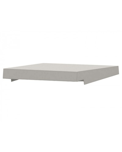 Козырек дождезащитный для шкафов 400х200 АЯКС, белый Магнито-Контакт в Липецке Дополнительное оборудование для ОПС Pintop.ru