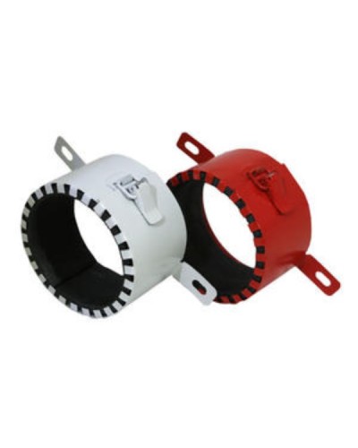 Муфта противопожарная Огнеза «ОГНЕЗА-ПМ/80», замок-стяжка тип лягушка, цвет серый в Липецке Дополнительное оборудование пожаротушения Pintop.ru