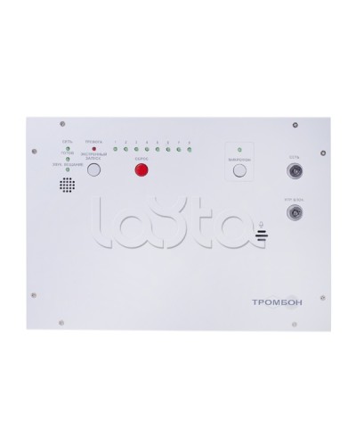 Блок оповещения Тромбон IP-БО8 в Липецке Системы оповещения и управления эвакуацией Pintop.ru