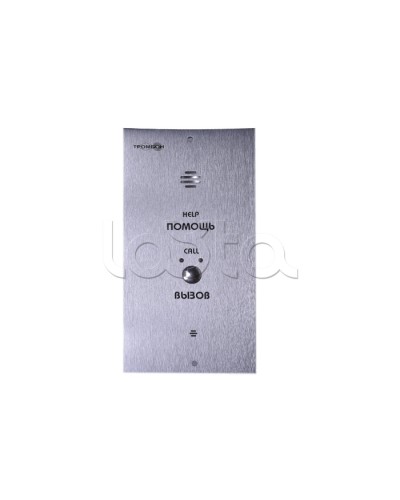 Устройство абонентское вызывное Тромбон СОРС-АВУ исп. В (цвет RAL7045 матовый) в Липецке Система оповещения и трансляции Pintop.ru