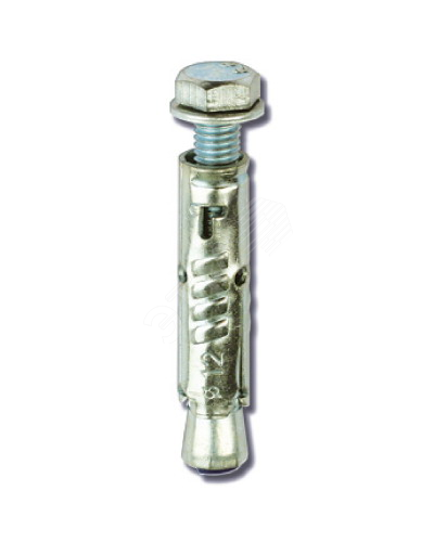 Анкер металлический с болтом М6 8x80 (60 шт/уп) ПожТехКабель (862-004) в Липецке Крепеж Pintop.ru