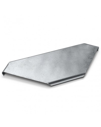 Крышка плоского угла 45° 600x15 (0,8) ПожТехКабель (550-029) в Липецке Аксессуары для лотков Pintop.ru