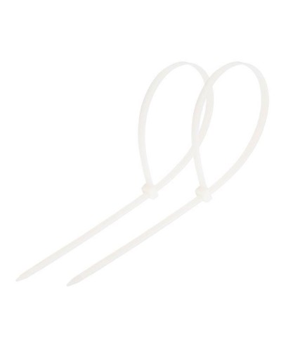 Стяжка нейлоновая неоткрывающаяся, безгалогенная (halogen free) 150x2.5мм, белая (100 шт) в Липецке Стяжки-хомуты Pintop.ru