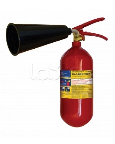 Огнетушитель ПОЖТЕХНИКА ОУ-6 -Морской ИНЕЙ (89В, до 10 000V) (баллон по ГОСТ 949) в Липецке Огнетушители Pintop.ru