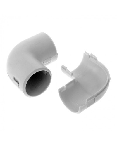 Соединитель угловой разборный д20 (50 шт/уп) Промрукав PR.07520 в Липецке Повороты, муфты, тройники Pintop.ru