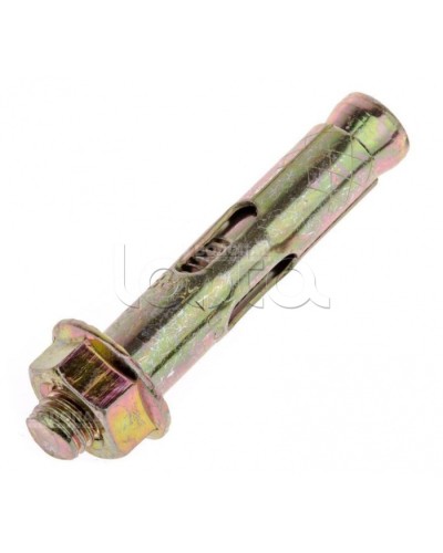 Анкерный болт с гайкой оцинкованный М6/8х65 (100 шт/уп) Промрукав (PR08.2348) в Липецке Крепеж Pintop.ru